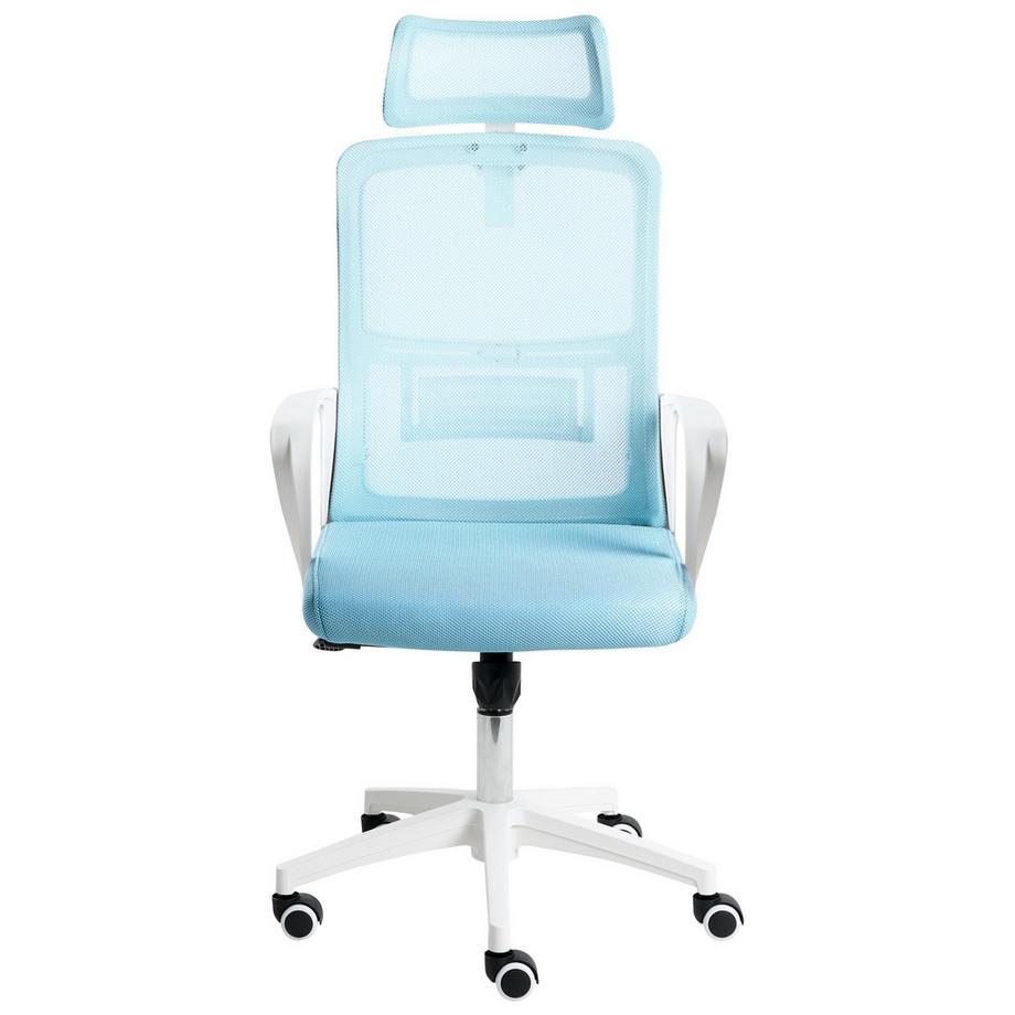 Beliani Chaise de bureau en Tissu maillé  MONARCH  