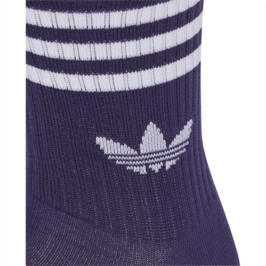 adidas 3er-Pack Crew Socken mit Dreistreifen Design  
