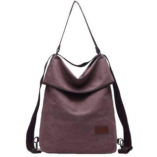 Only-bags.store Canvas Umhängetasche Rucksack Vintage Hobo Tasche  