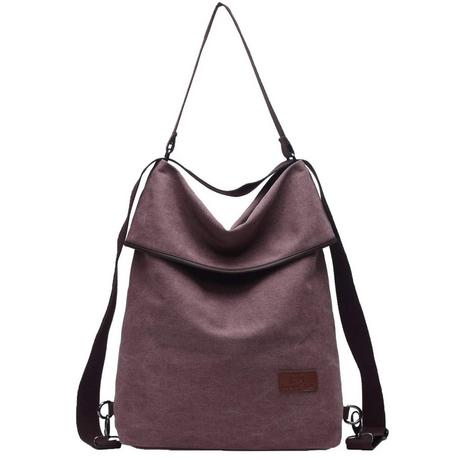 Only-bags.store Canvas Umhängetasche Rucksack Handtasche Vintage Umhängetasche Anti-Diebstahl Hobo Tasche für den Alltag Büro Schule outing  