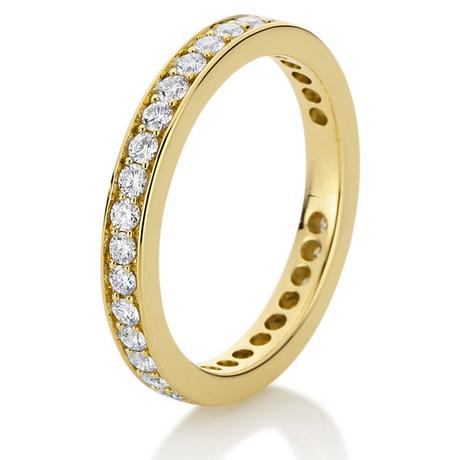 MUAU Schmuck  Mémoire-Ring 750/18K Gelbgold Diamant 0.75ct. 