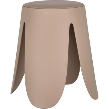 Tabouret Imogen ivoire rond 37