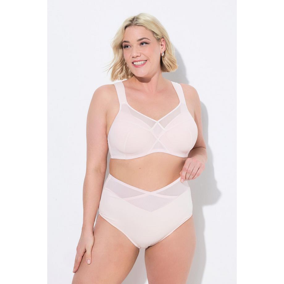 Ulla Popken Culotte Maxi Sculptante Large Taille Mesh Taille Haute  