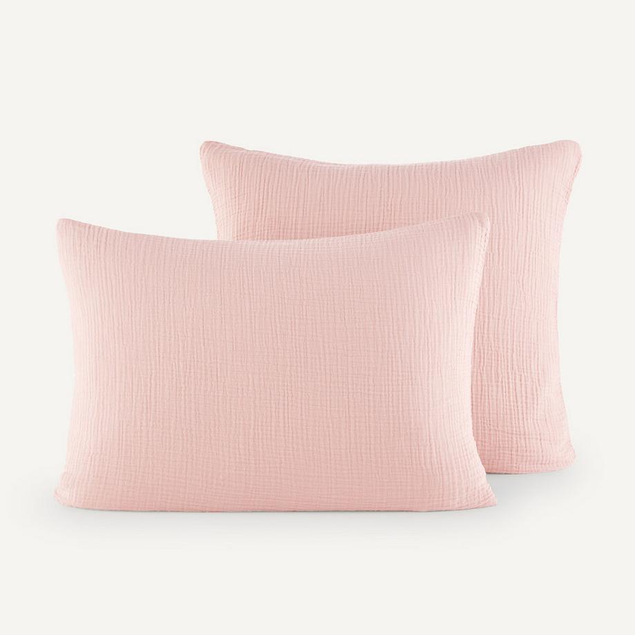 Taie d'oreiller enfant gaze de coton bio