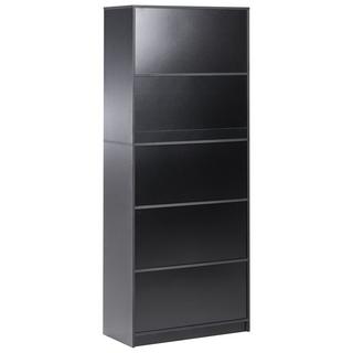 Beliani Bücherregal mit 5 Ebenen aus Faserplatte Minimalistisch ZEHNA  
