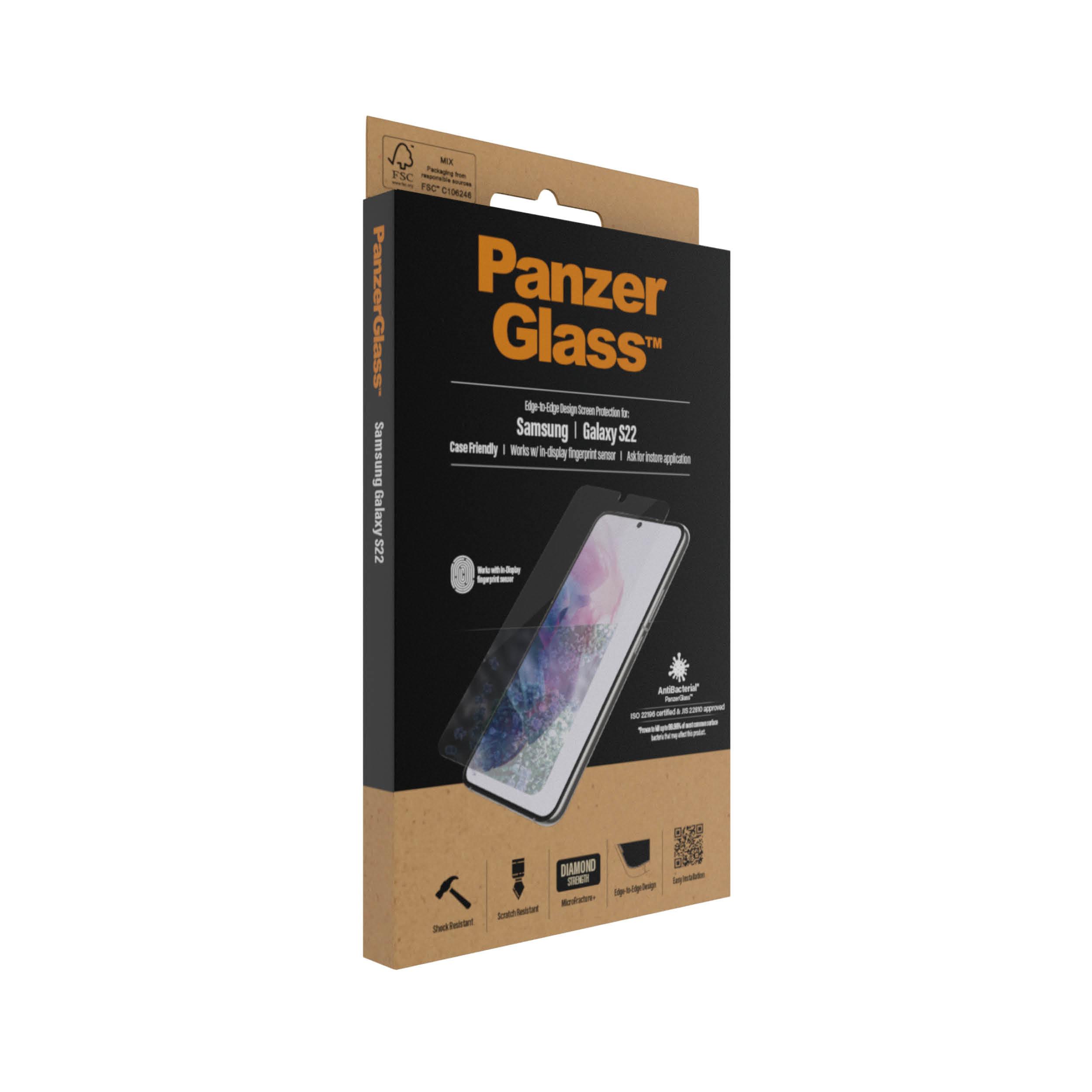 PanzerGlass  7293 protezione per lo schermo e il retro dei telefoni cellulari Pellicola proteggischermo trasparente Samsung 1 pz 