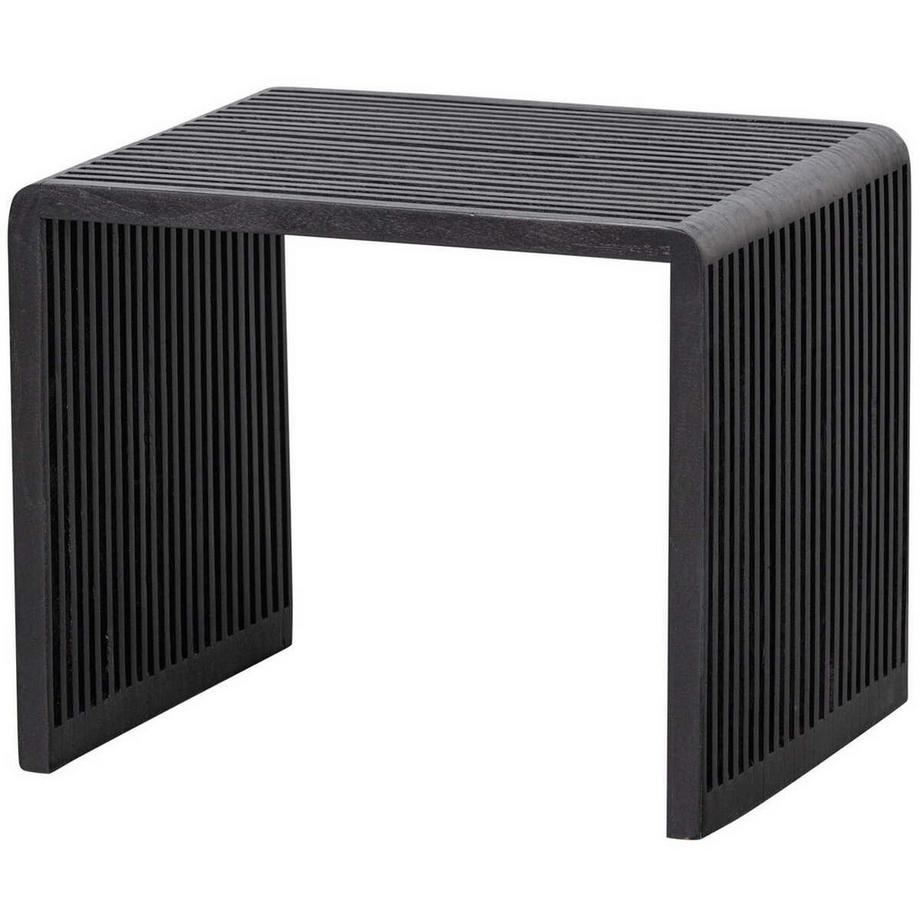 mutoni Tavolino Willa teak nero (set di 2)  