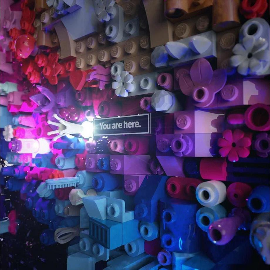 LIGHT MY BRICKS  LMB LED Licht Set für LEGO 31212 Die Milchstrassen-Galaxie 