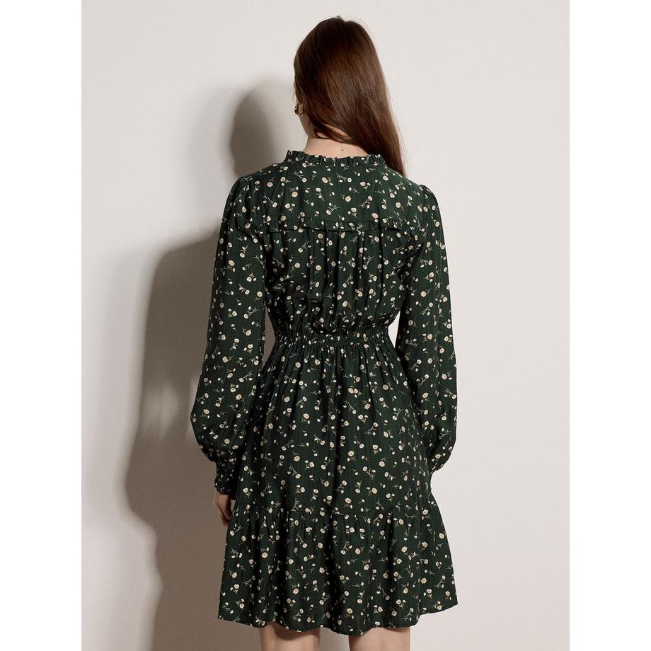 APRICOT Mini-robe patineuse à motifs floraux  