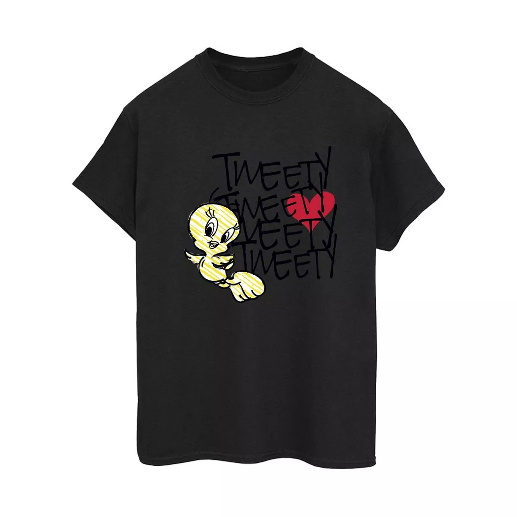 LOONEY TUNES - TShirt, für Damen, Schwarz, Größe S