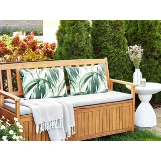 Beliani Gartenkissen 2er Set aus Polyester Modern CALDERINA  