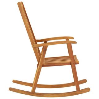 VidaXL Chaise à bascule bois d'acacia  