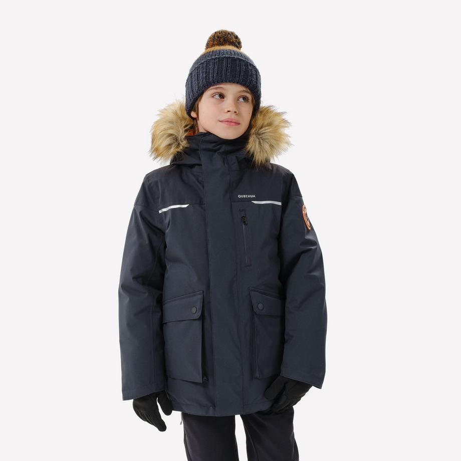 QUECHUA  Parka bambino caldo impermeabile sintetico 