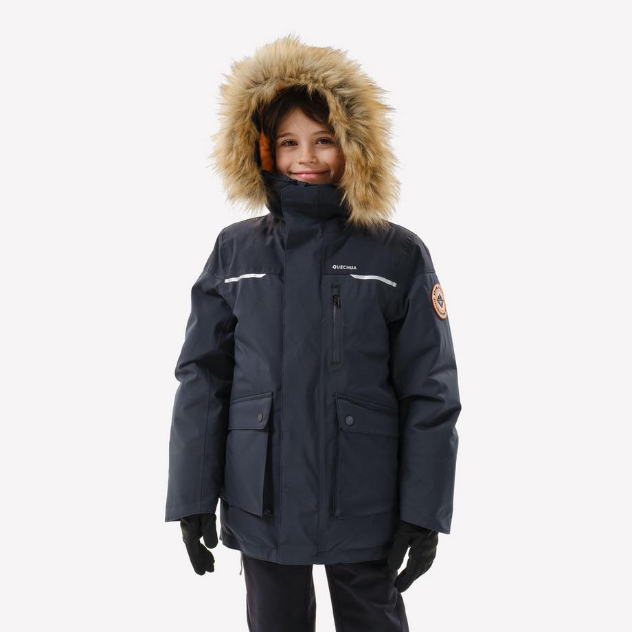 QUECHUA  Parka bambino caldo impermeabile sintetico 