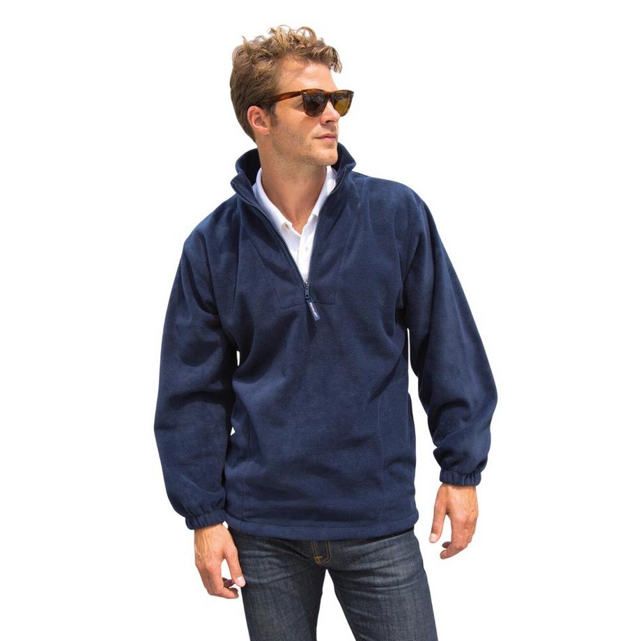 Result Haut Fleece à Demi-Zip  