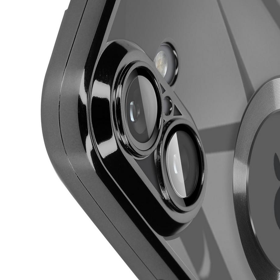 Avizar  Glam Hülle iPhone 16 Plus Schwarz 