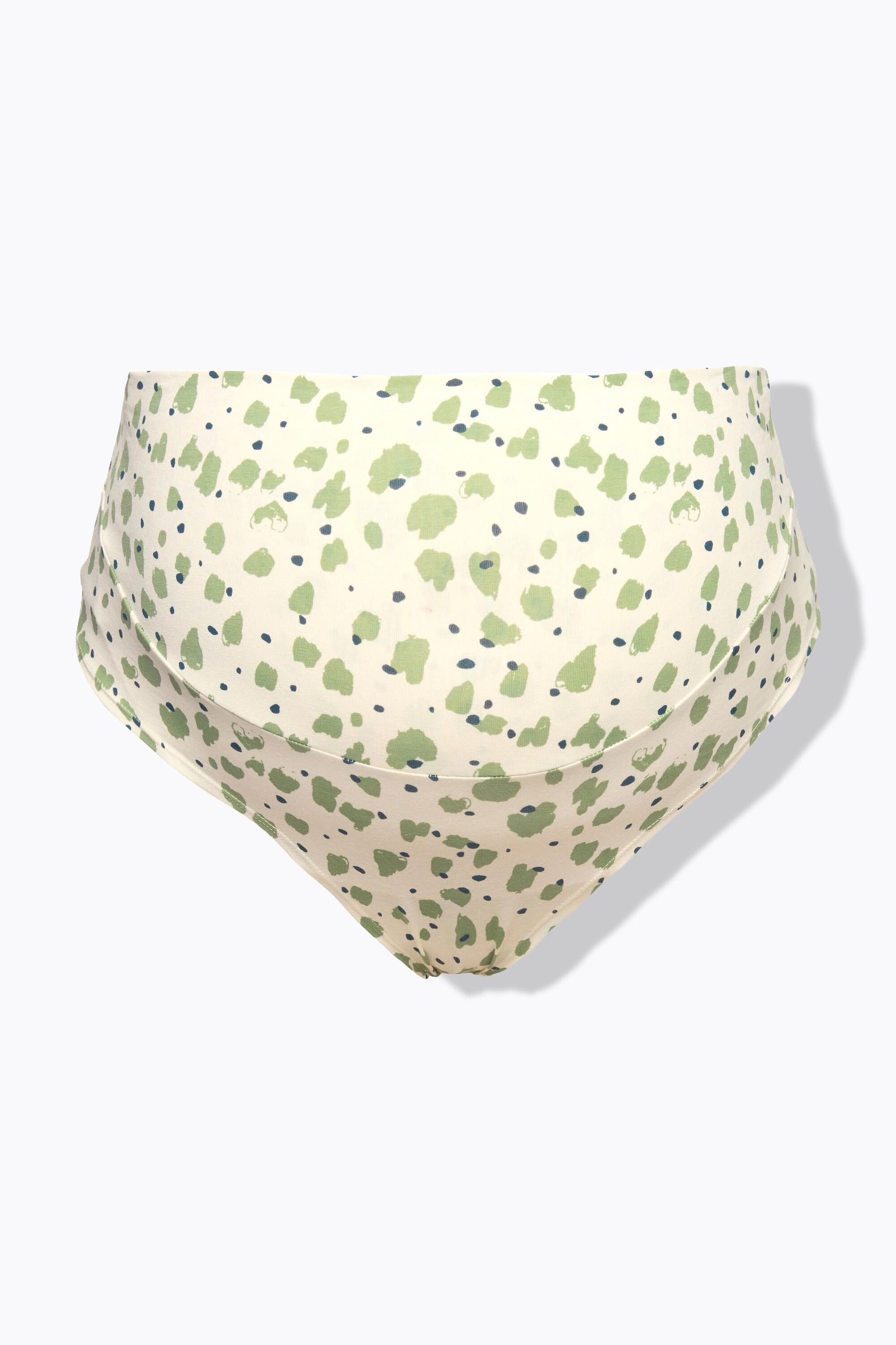 Ulla Popken Slip Bellieva Vita Alta Pois Cotone Biologico  