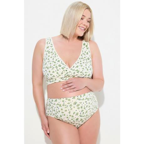 Ulla Popken Slip Bellieva Vita Alta Pois Cotone Biologico  