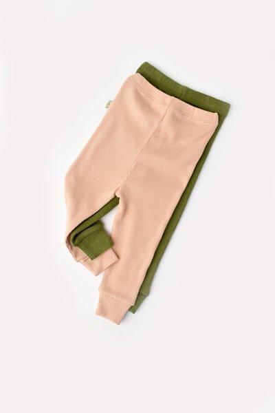 BabyCosy Organic  Pantalon, 2 Pack 