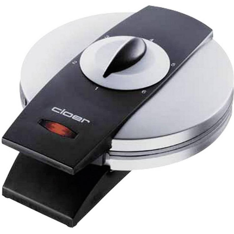 cloer Cialde a cuore Con regolazione manuale della temperatura acciaio inox, Nero  