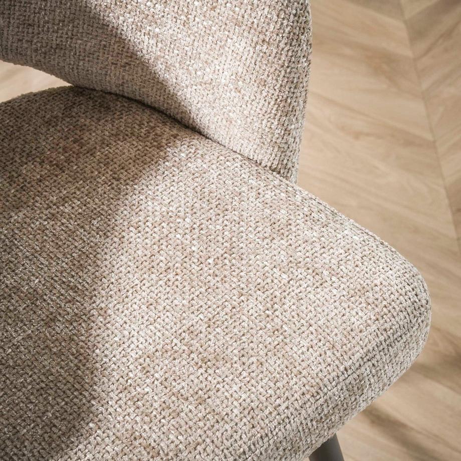 mutoni Fauteuil Round Tissee cargo sable  