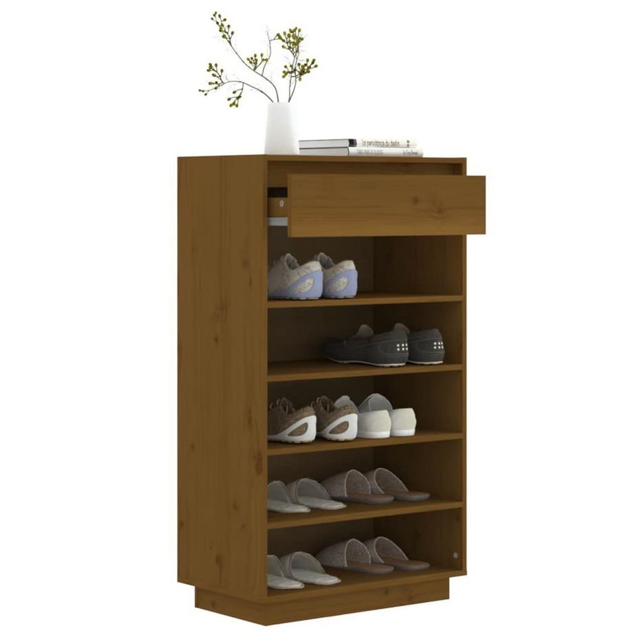 VidaXL Armoire à chaussures bois  