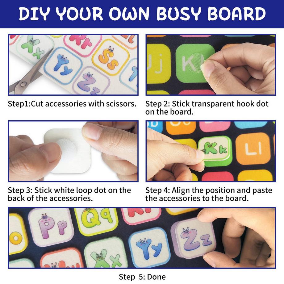 Activity-board  Activity Board mit lustigem Dinosaurier-Spielzeug - Lernspielzeug für Grundfertigkeiten und Spielzeug für die Reise im Flugzeug 