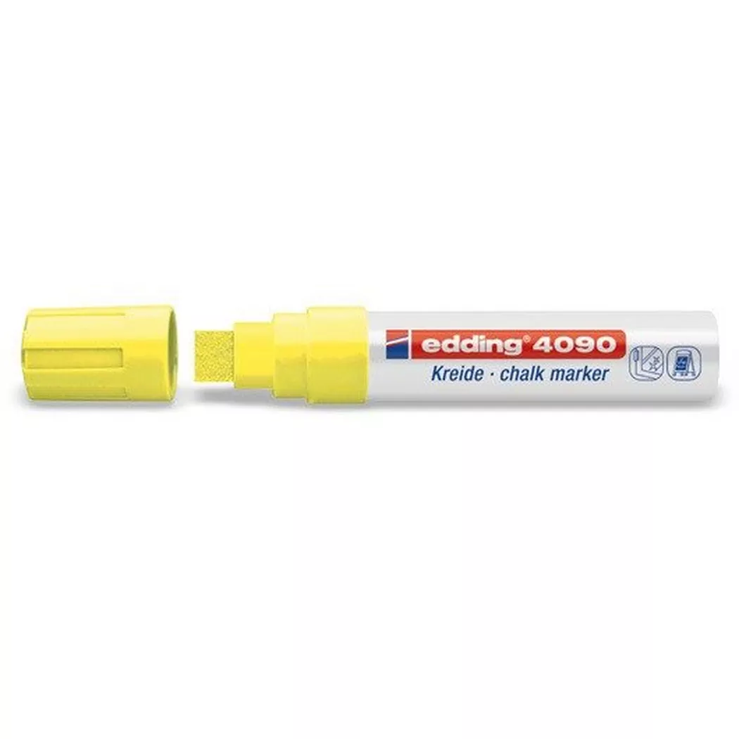 Edding 4-4090065 4090 Chalk Neon yellow 4mm, 15mm