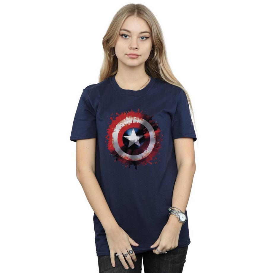 MARVEL Avengers Captain America Scudo T-Shirt  
