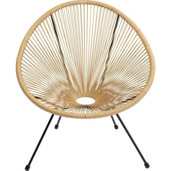 KARE Design Fauteuil Acapulco naturel  