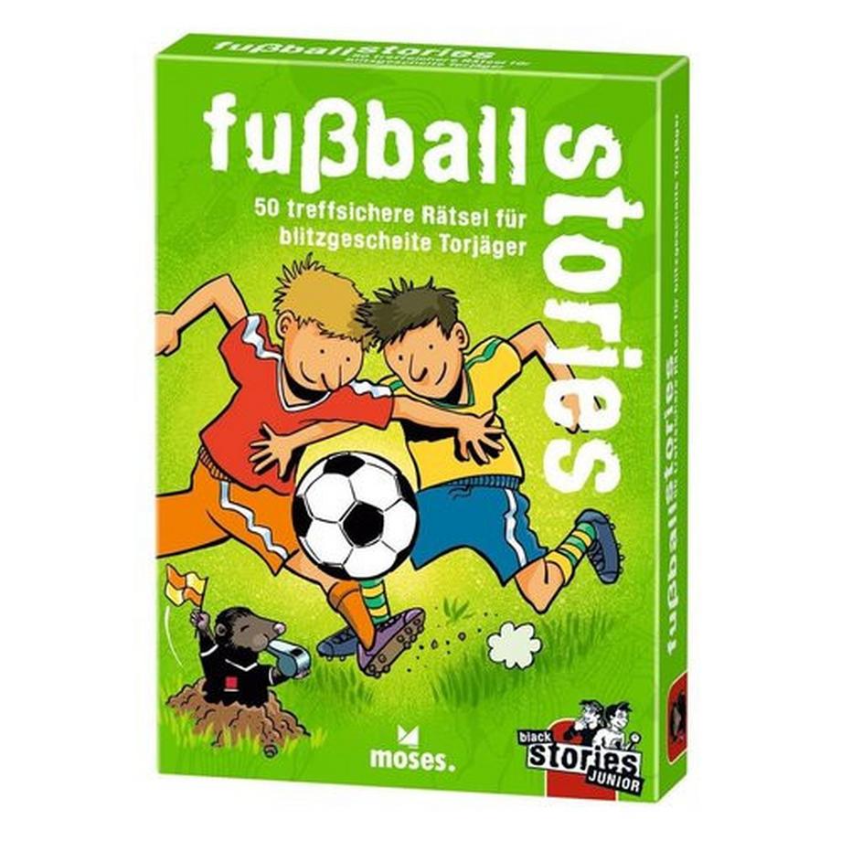 Moses Verlag  Black Stories Junior - Fussball Stories 