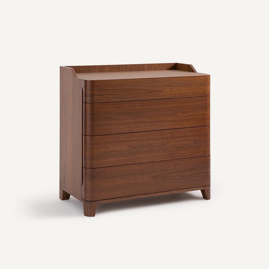 Kommode aus Walnussfurnier