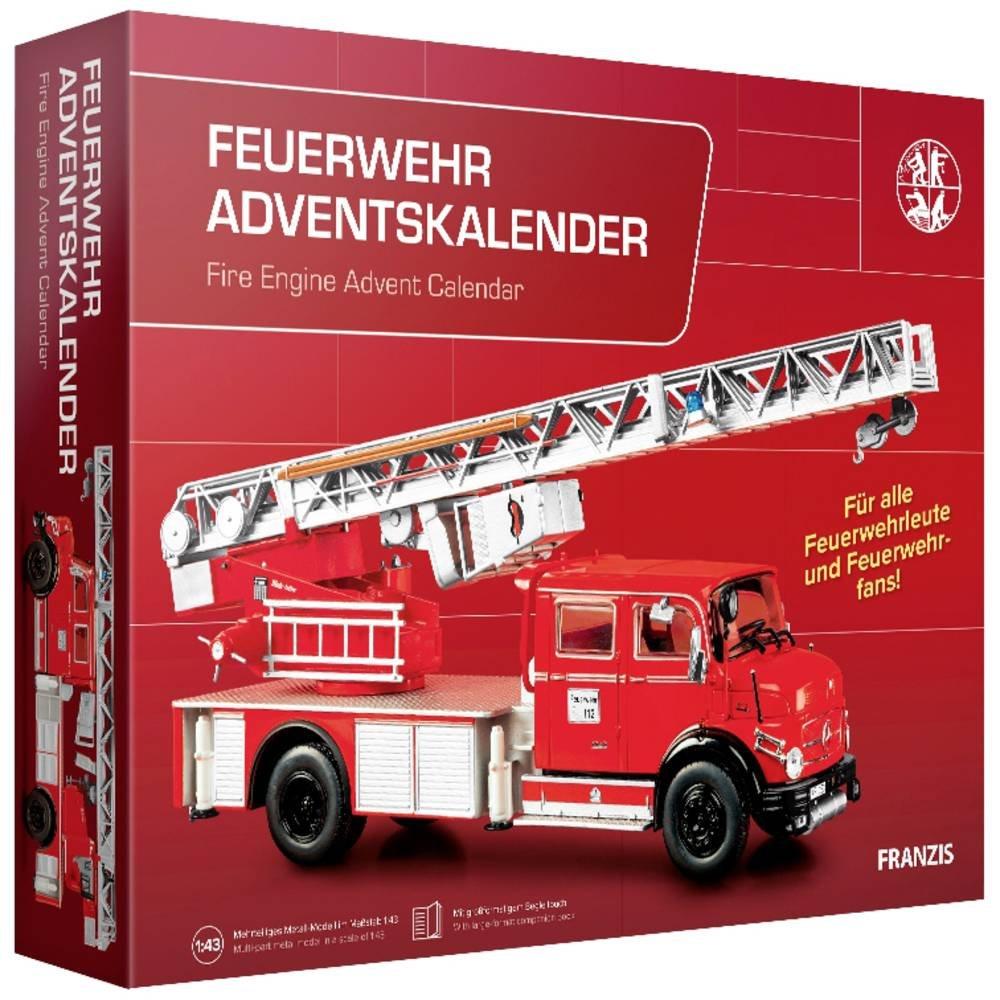 FRANZIS Modellfahrzeug Der Feuerwehr Adventskalender  