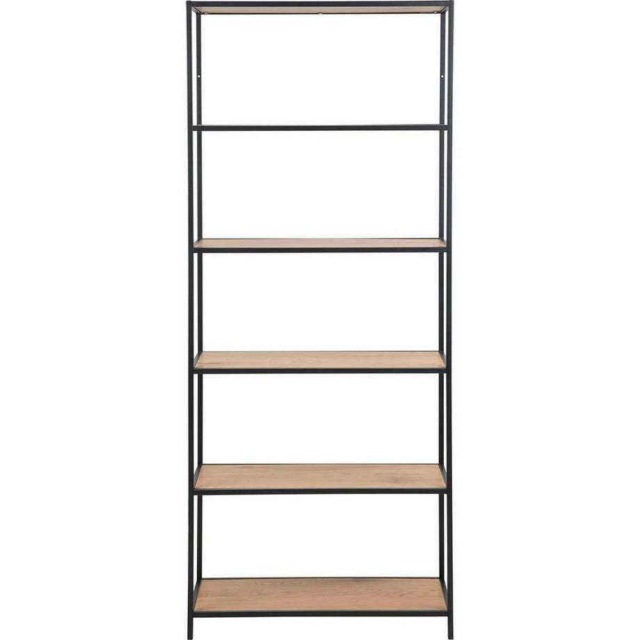 mutoni Scaffale Multiplo Bronx in metallo 5 ripiani marrone opaco  