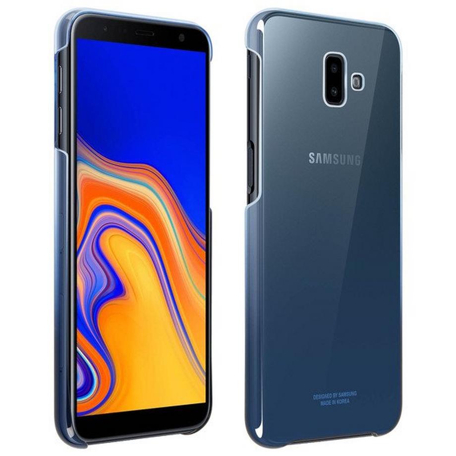 Gradation Cover Galaxy J6 Plus Blau