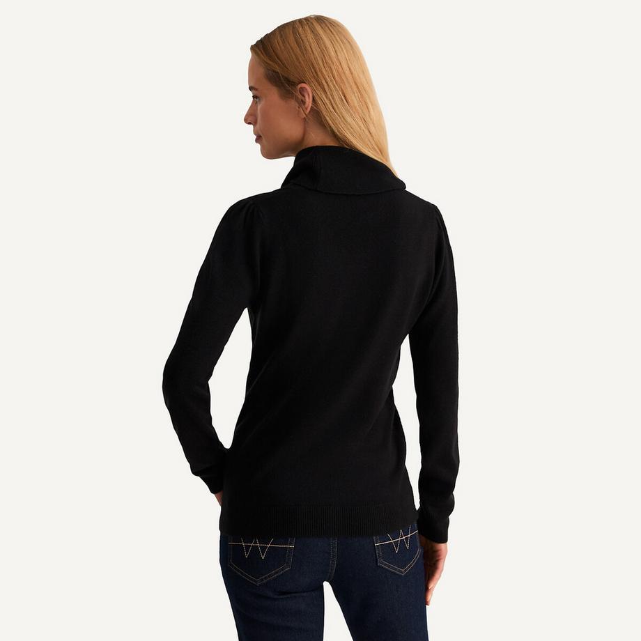 La Redoute Collections Pull col boule Soft Touch  