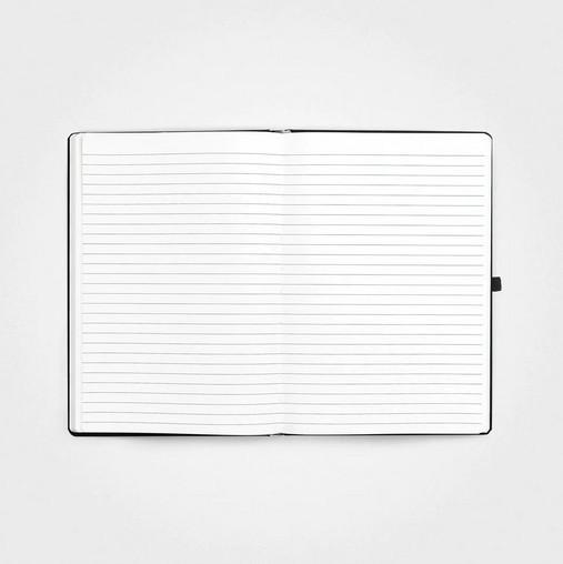 agood company Steinpapier Notizbuch - A5, Hardcover, Liniert  