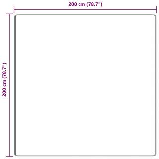 VidaXL  Tapis polypropylène 