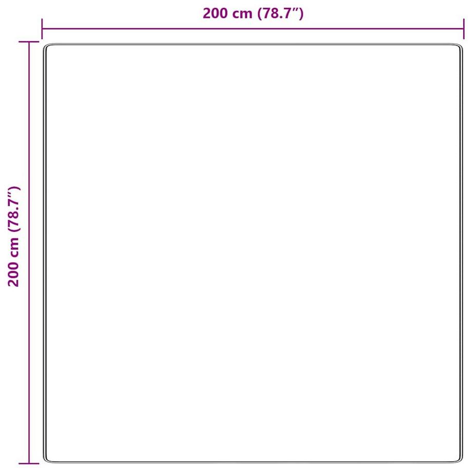 VidaXL  Tapis polypropylène 