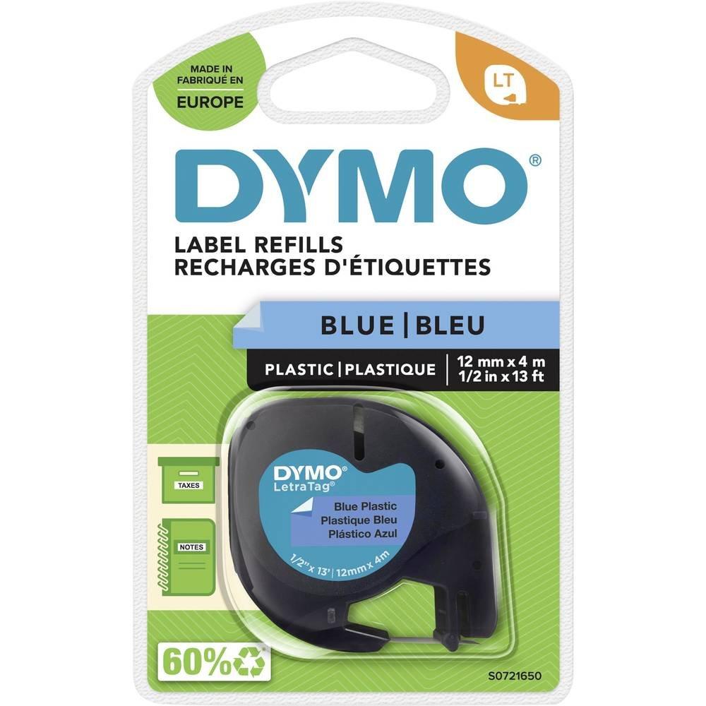 Dymo  DYMO LT Cassetta nastro Colore Nastro: Ultra-blu Colore carattere: Nero 12 mm 4 m S0721650 