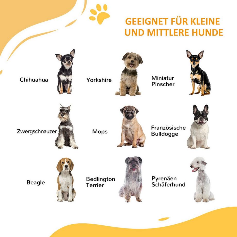 Northio  Portail D'Escalier Pour Chiens Porte Automatique Barrière Sans Perçage 74-100Cm Blanc 