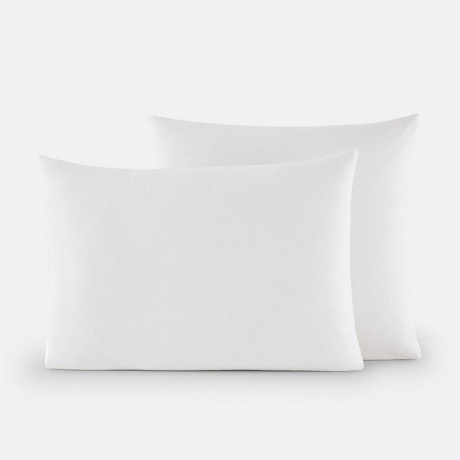 Taie d'oreiller 30% coton recyclé