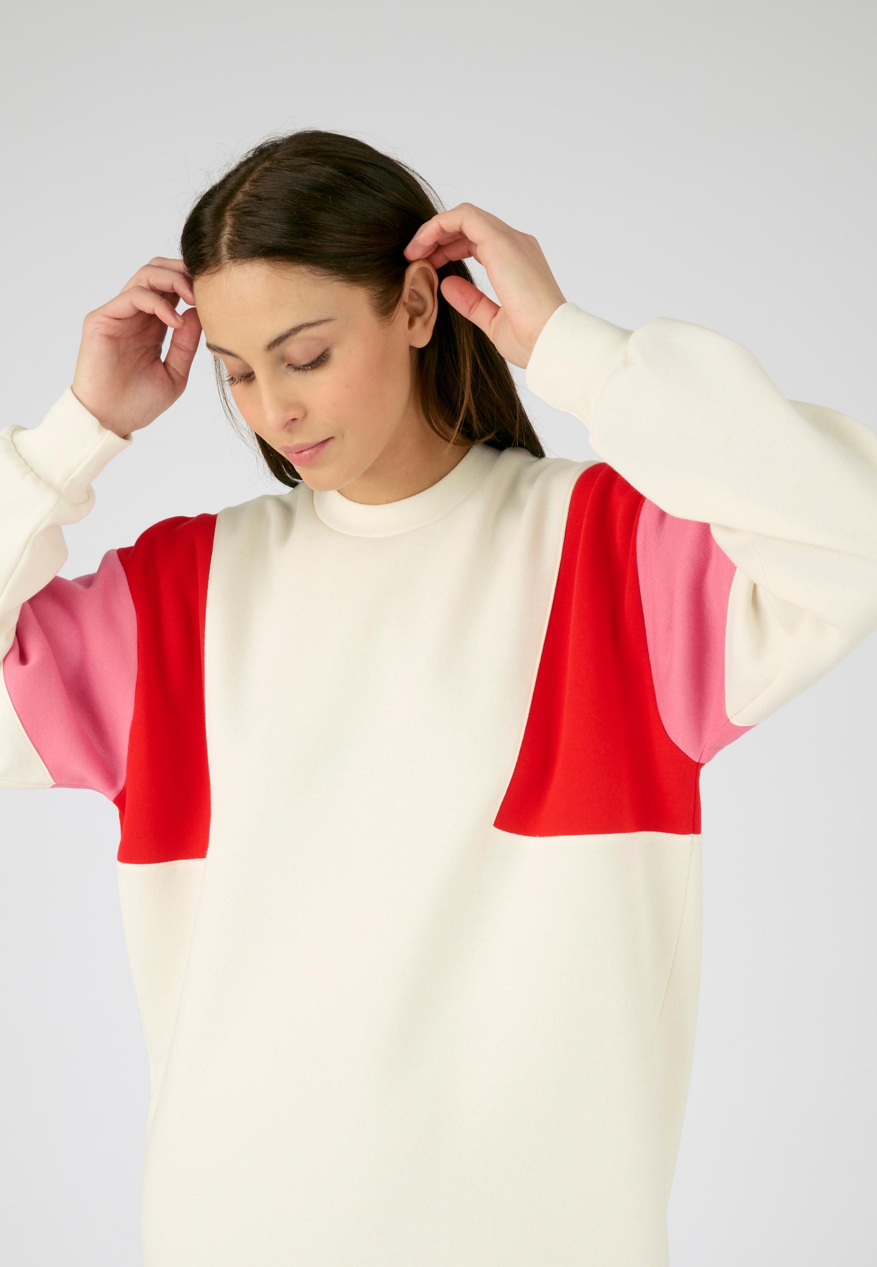 Damart  Robe sweat-shirt colorblock Thermolactyl 