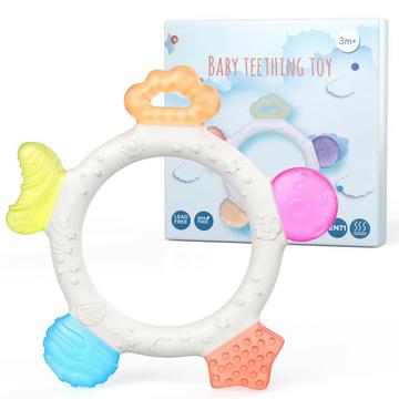 Beißring für Babys, BPA-freie Beißhilfe Baby