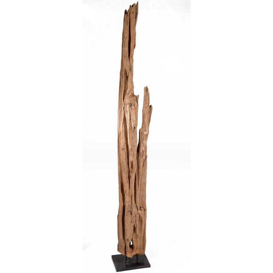 Treibholzskulptur Tekka natur 30x200