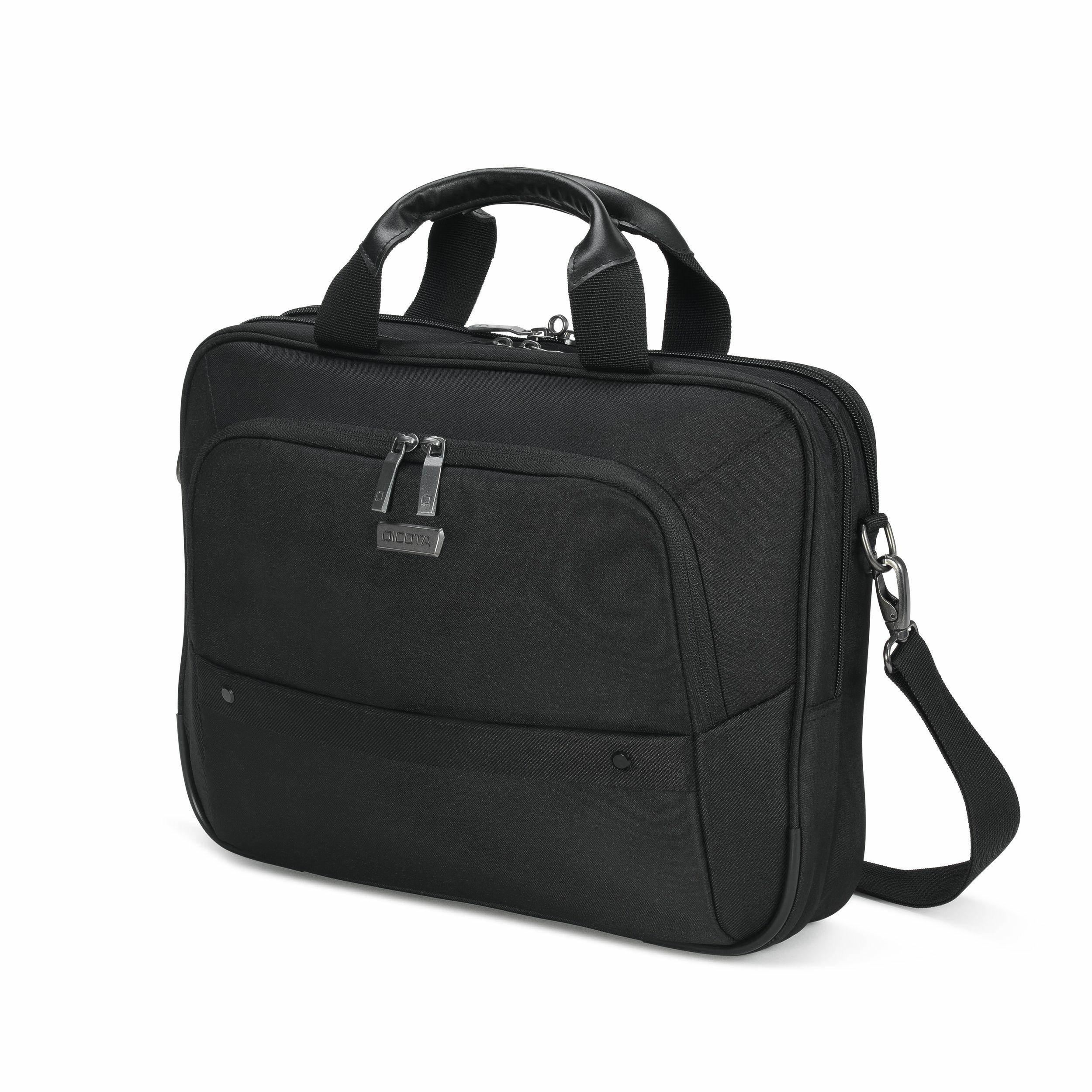 DICOTA  Eco Top Traveller SELECT 35,8 cm (14.1") Borsa da corriere Nero 