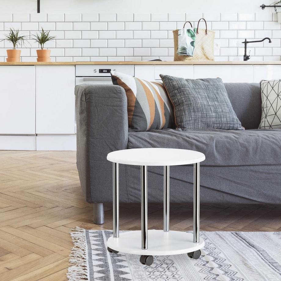 B2X Beistelltisch rollbar 2 Ebenen  