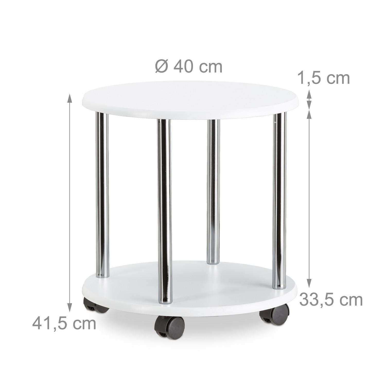 B2X Beistelltisch 2-stufig rollbar  