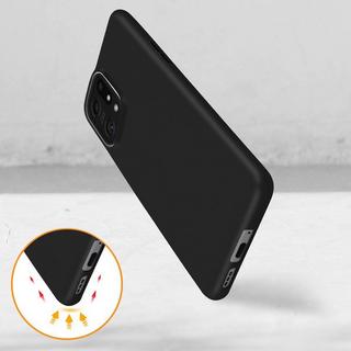 Avizar  Coque Oppo Find X5 fine en Silicone Noir 