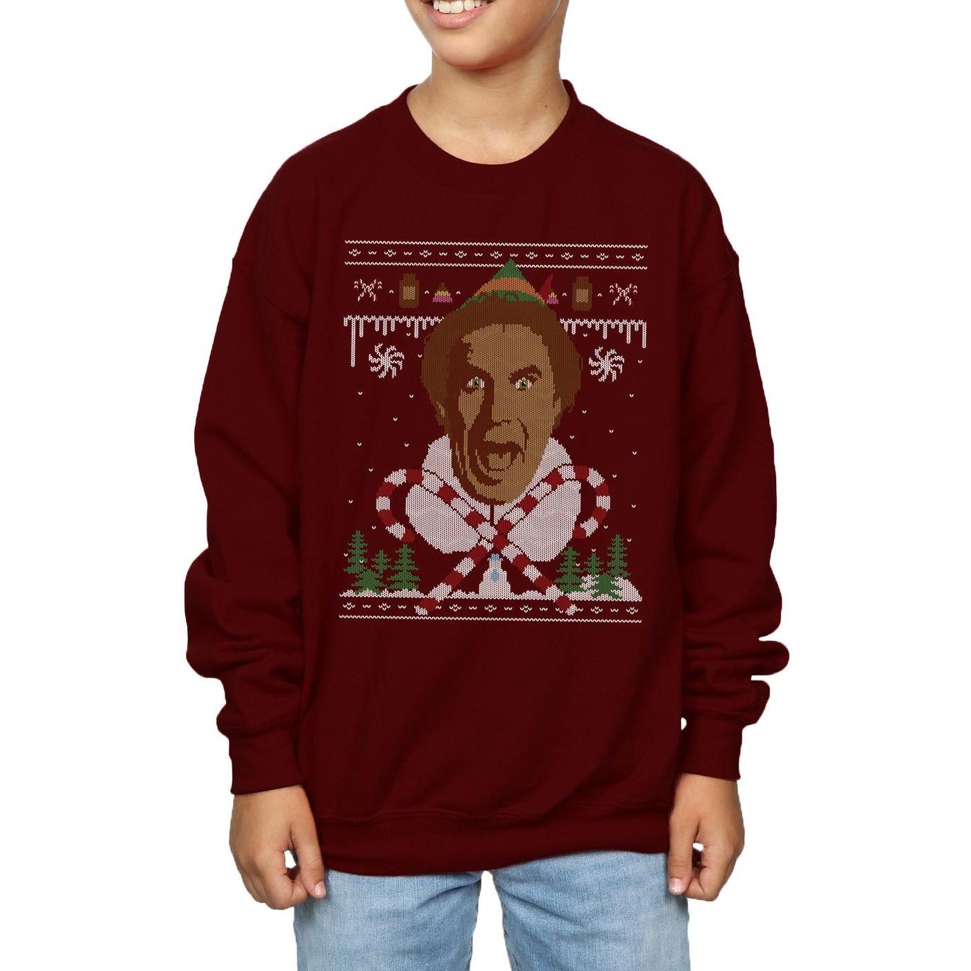 Elf  Christmas Fair Isle Sweatshirt 